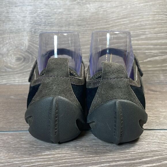 Merrell Circuit MJ Black Taupe Women’s Sz 6.5 Slip On Hiking Mary Jane Shoes - Picture 4 of 11